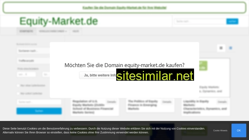 Equity-market similar sites