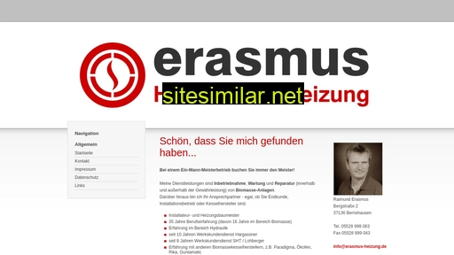 erasmus-heizung.de alternative sites