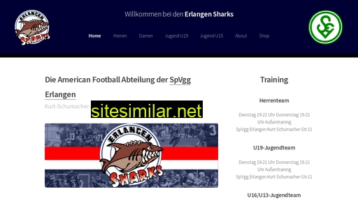 Erlangen-sharks similar sites