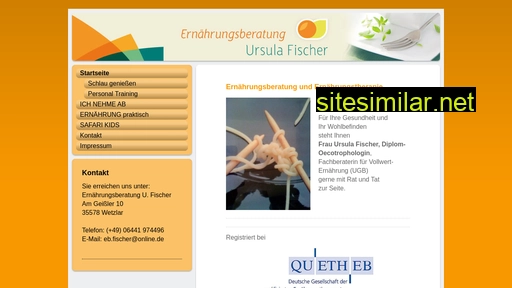 ernaehrungsberatung-ursula-fischer.de alternative sites