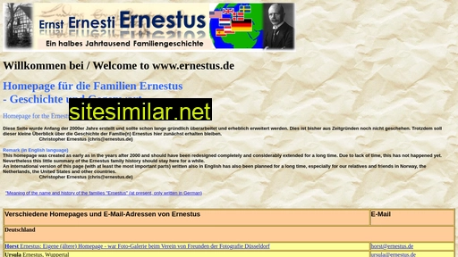 Ernestus similar sites