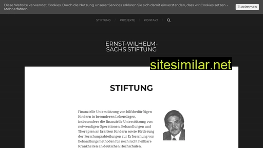 Ernst-wilhelm-sachs-stiftung similar sites