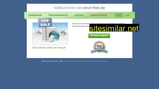 error-free.de alternative sites