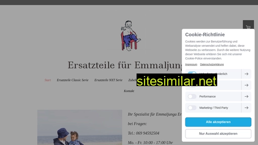 ersatzteile-fuer-emmaljunga.de alternative sites