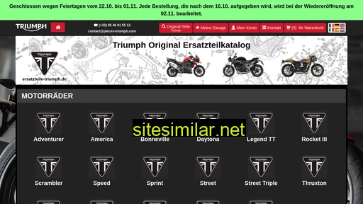 ersatzteile-triumph.de alternative sites