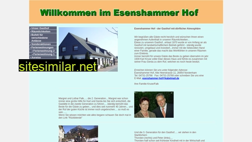 esenshammer-hof.de alternative sites