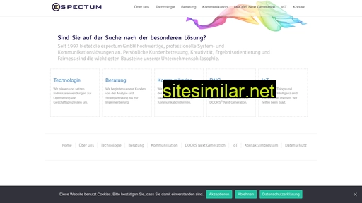 espectum.de alternative sites
