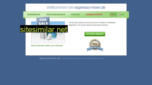 espresso-mixer.de alternative sites