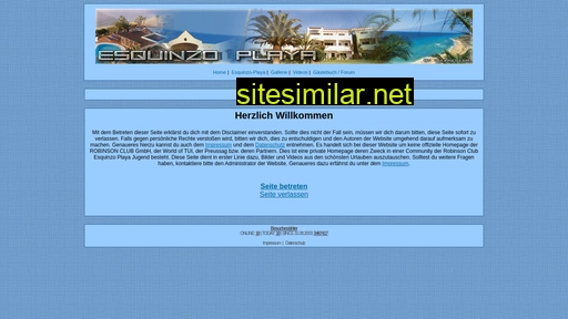 esquinzo-playa.de alternative sites