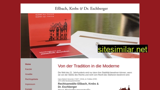 essbach-krebs.de alternative sites