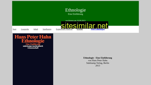 ethnologie-einfuehrung.de alternative sites
