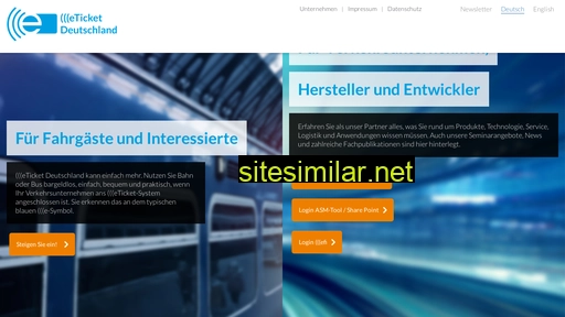 Eticket-deutschland similar sites