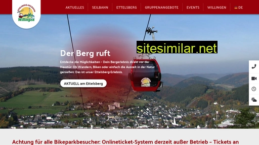 ettelsberg-seilbahn.de alternative sites