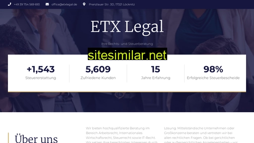 etxlegal.de alternative sites
