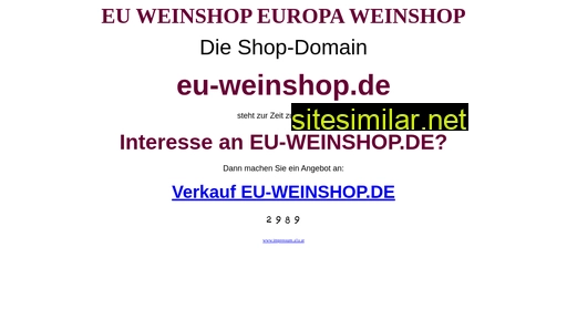 eu-weinshop.de alternative sites