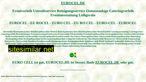 Eurocel similar sites