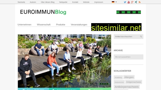 Euroimmunblog similar sites