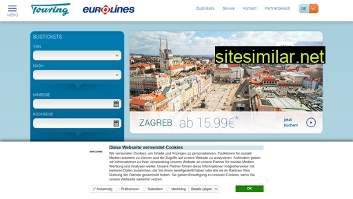 eurolines.de alternative sites