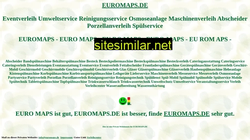 euromaps.de alternative sites