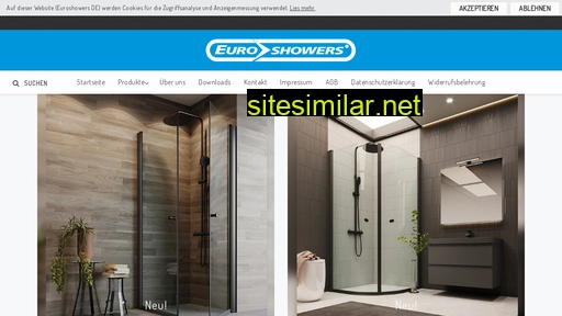 Euroshowers similar sites