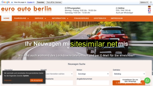 euroautoberlin.de alternative sites
