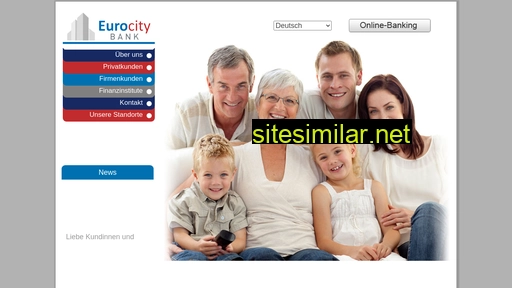 Eurocitybank similar sites