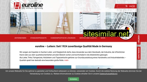 Euroline-leitern similar sites