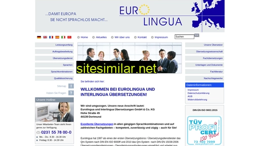 Eurolingua similar sites