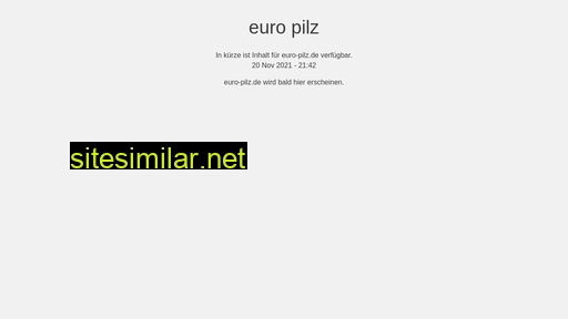 euro-pilz.de alternative sites