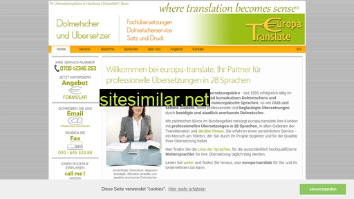 europa-translate.de alternative sites