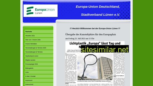 europa-union-luenen.de alternative sites