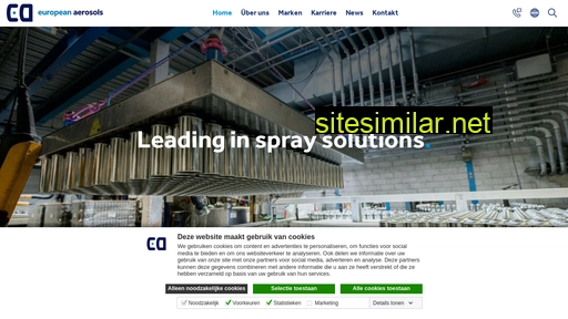 european-aerosols.de alternative sites