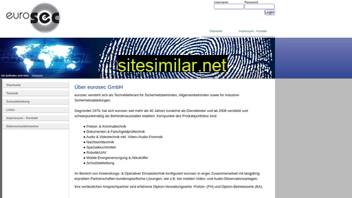 Eurosec-gmbh similar sites