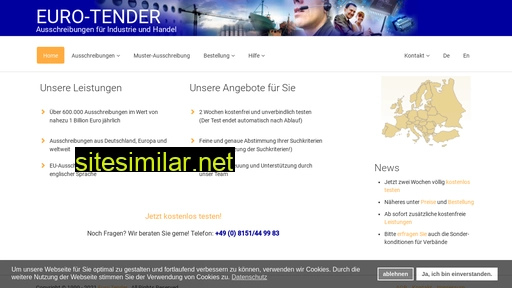 eurotender.de alternative sites