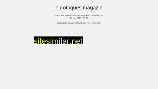 eurotoques-magazin.de alternative sites
