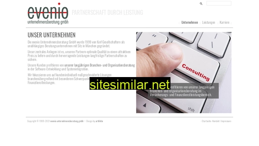 evenio-unternehmensberatung.de alternative sites