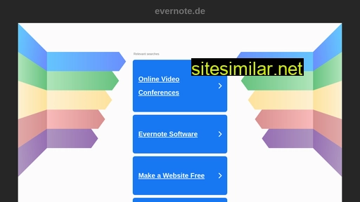 evernote.de alternative sites