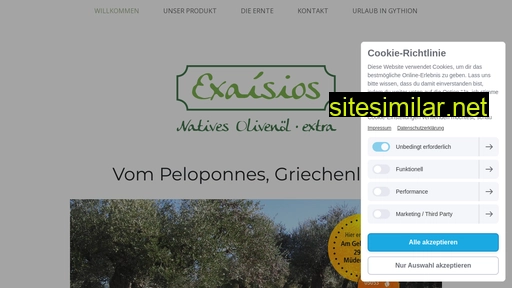 exaisios-olivenoel.de alternative sites