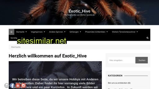 exotic-hive.de alternative sites