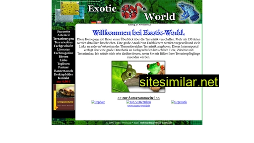 exotic-world.de alternative sites