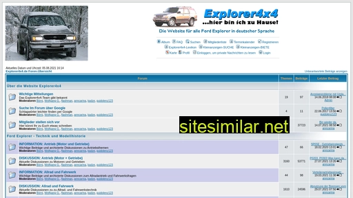 Explorer4x4 similar sites