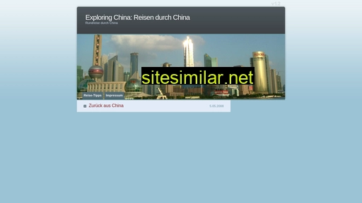 Exploring-china similar sites