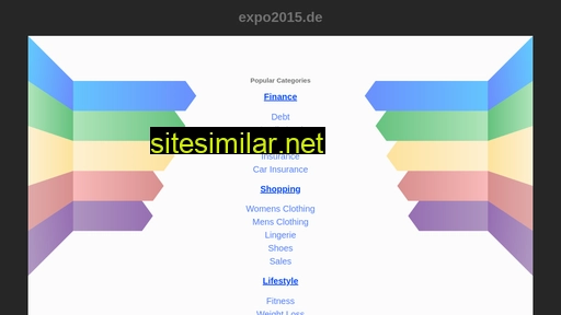 expo2015.de alternative sites