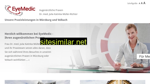 eyemedic-volkach.de alternative sites