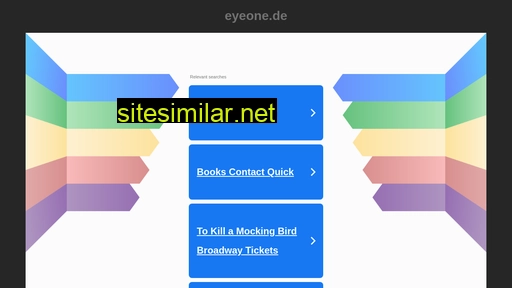 eyeone.de alternative sites
