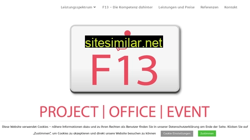 f13projektmanagement.de alternative sites