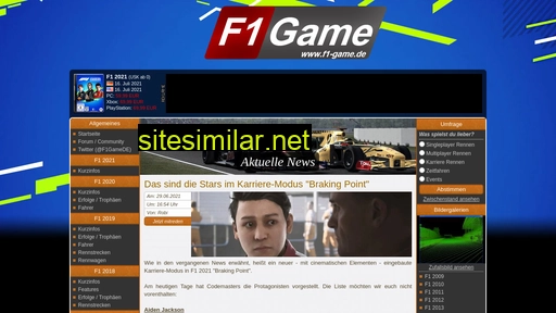 f1-game.de alternative sites