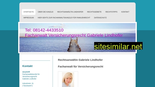 fachanwaltskanzlei-fuer-versicherungsrecht-gabriele-lindhofer.de alternative sites