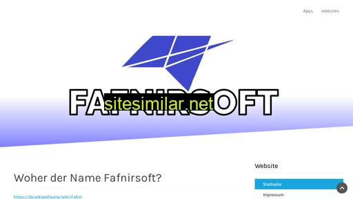 Fafnirsoft similar sites