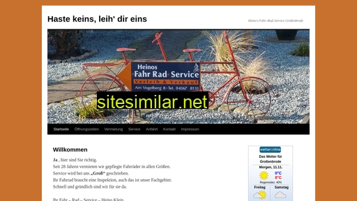 fahr-rad-service.de alternative sites